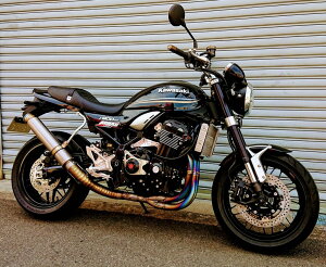 ASAHINA RACING アサヒナレーシング フルチタンEX レーシングスペック GPフォーミュラサイレンサー仕様 Z900RS KAWASAKI カワサキ フルエキゾーストマフラー マフラー サイレンサー長:480mm / エンド