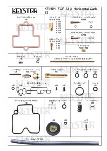 KEYSTER L[X^[ FCR 33 z]^Lu^[pRLbg Z2 KAWASAKI JTL RLbgEZbeBOLbg zC֘A GW