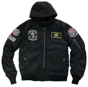 HOUSTON q[Xg MA-1 BLACK KNIGHTS MESH M^C JAC bVWPbg WPbg Ap