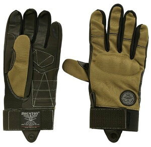 HOUSTON q[Xg MESH^LEATHER GLOVE bVO[u O[u Ap