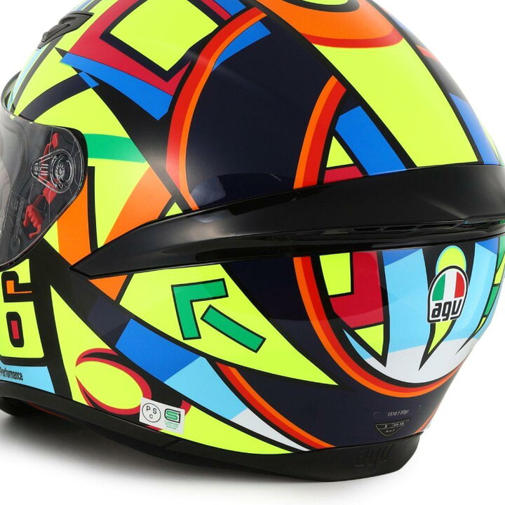 楽天市場】AGV エージーブイ K1 ヘルメット SOLELUNA 2017 