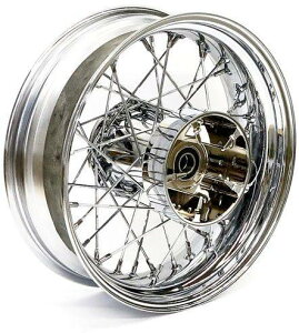 MCS GV[GX 500×16 rear wheel 40 spokes chrome FLHR FLHT FLHX FLT HARLEY-DAVIDSON n[[_rbh\ zC[ zC[֘A 