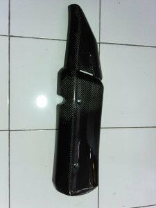 Carbon Variasi J[{oAV Exhaust Cover XMAX 250 YAMAHA }n }t[K[hEq[gK[h }t[