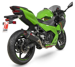 SCORPION XR[sI ZPge[p[ XbvI}t[ Ninja 400 KAWASAKI JTL }t[ ^CvFCarbon Fibre Sleeve^dʁF1.72kg