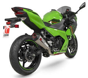 SCORPION XR[sI ZPge[p[ tGL][Xg}t[ Ninja 400 KAWASAKI JTL }t[ ^CvFBrushed Stainless Steel Sleeve