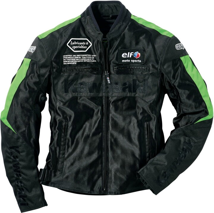 楽天市場】Kawasaki カワサキ カワサキ×elf ライディングメッシュ 