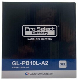 Pro Select Battery プロセレクトバッテリー ナノ・ジェルバッテリー【GL-PB10L-A2】