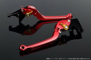 SPEEDRA スピードラ アジャストレバー スタンダード可倒式 ADV150 ADV160 PCX125 PCX160 HONDA ホンダ ブレーキレバー ハンドル周辺パーツ ハンドル レバー本体カラー:レッド / アジャスターカラー:ゴ