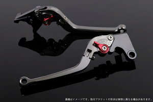 SPEEDRA スピードラ アジャストレバー スタンダード可倒式 ADV150 ADV160 PCX125 PCX160 HONDA ホンダ ブレーキレバー ハンドル周辺パーツ ハンドル レバー本体カラー:チタン / アジャスターカラー:レ