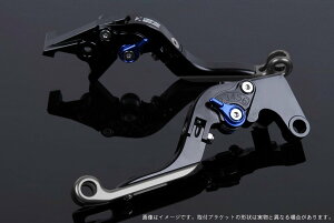 SPEEDRA スピードラ アジャストレバー 可倒延長式 ADV150 ADV160 PCX125 PCX160 HONDA ホンダ ブレーキレバー ハンドル周辺パーツ ハンドル レバー本体カラー:ブラック / アジャスターカラー:ブルー /