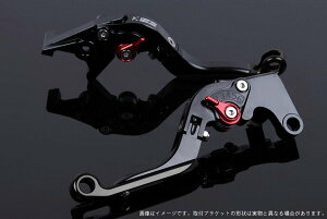SPEEDRA スピードラ アジャストレバー 可倒延長式 ADV150 ADV160 PCX125 PCX160 HONDA ホンダ ブレーキレバー ハンドル周辺パーツ ハンドル レバー本体カラー:ブラック / アジャスターカラー:レッド /