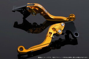 SPEEDRA スピードラ アジャストレバー 可倒延長式 ADV150 ADV160 PCX125 PCX160 HONDA ホンダ ブレーキレバー ハンドル周辺パーツ ハンドル レバー本体カラー:ゴールド / アジャスターカラー:ゴールド