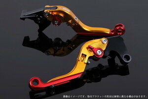 SPEEDRA スピードラ アジャストレバー 可倒延長式 ADV150 ADV160 PCX125 PCX160 HONDA ホンダ ブレーキレバー ハンドル周辺パーツ ハンドル レバー本体カラー:ゴールド / アジャスターカラー:レッド /