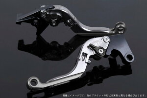 SPEEDRA スピードラ アジャストレバー 可倒延長式 ADV150 ADV160 PCX125 PCX160 HONDA ホンダ ブレーキレバー ハンドル周辺パーツ ハンドル レバー本体カラー:チタン / アジャスターカラー:ブラック /