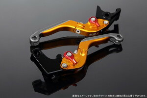 SPEEDRA スピードラ アジャストレバー 可倒延長式 ADV150 ADV160 PCX125 PCX160 HONDA ホンダ ブレーキレバー ハンドル周辺パーツ ハンドル レバー本体カラー:マットゴールド / アジャスターカラー:マ