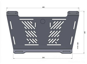 HEPCOBECKER wvRxbJ[ Universal Extension gv[g R1250RS R1250R R1200RS R1200R BMW ̑pjAP[XIvVECi ԑ̗pobOEP[X