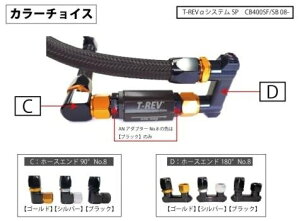T-REV({ԏ) eB[u T-REVVXeSPtLbg CB400SF HONDA z_ ou GWp[c GW T-REV{̃J[Fu[ / bVz[XJ[FVo[ / z[XG