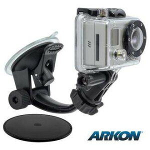 ARKON アーコン GoPro HEROアクションカメラ専用 サクション カーマウントセット その他アクションカメラオプション・補修部品 バイク用カメラ 電子機器類