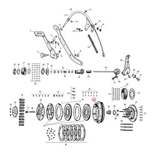 MCS �G���V�[�G�X �N���b�`�V�F�����X�v���P�b�g�yCLUTCH SHELL �� SPROCKET�z 41-63 45' SVNU KICKSTART HARLEY-DAVIDSON �n�[���[�_�r�b�h�\�� ���̑��N���b�`�I�v�V�����E��C���i �쓮�n