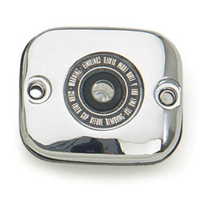MCS �G���V�[�G�X H�^B �}�X�^�[�V�����_�[�J�o�[ �N���[�� �T�C�g�O���X�yCOVER MASTER CYL CHROME SIGHT GLAS�z 96-05 SOFTAIL DYNA�G 96-04 FLT�G 96-03 XL�G 02-05 VRSCNU HARLEY-DAVIDSON �n�[���[�_�r�b�h�\�� �}�X�^