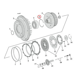 MCS �G���V�[�G�X ���e�[�i�[�����O �����yRETAINING RING INTERNAL�z 90-99NUB�DT TC�G 91-03NUDYNA�G 91-17 XL�G 08-12NUXR1200 HARLEY-DAVIDSON �n�[���[�_�r�b�h�\�� ���̑��N���b�`�I�v�V�����E��C���i �쓮�n