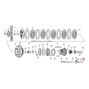 MCS �G���V�[�G�X ���e�[�i�[�����O�yRETAINING RINGS�z 70-86 FLFX NU CLUTCH RELEASE FINGER SHAFT HARLEY-DAVIDSON �n�[���[�_�r�b�h�\�� ���̑��N���b�`�I�v�V�����E��C���i �쓮�n