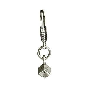 MCS �G���V�[�G�X �V���O���_�C�X�W�b�p�[�v���ySINGLE DICE ZIPPER PULL�z ���̑��O�b�Y �o�C�N�֘A�O�b�Y