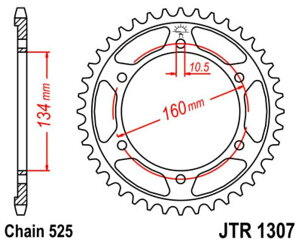 JT SPROCKETS JT�X�v���P�b�g Steel Standard Rear Sprocket 1307 - 525 CBR600 RA-A�AB�AC�AD�AE�AF�AG�AH�AJ�AK�ALC-ABS USA�d�l RR-3�A4�A5�A6 RR-7�A8�A9�AA�AB�AC�AD�AE�AF�AG�AH�AJ�AK�AL�AM RR-N�AP HONDA �z���_ �h���u��