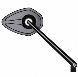 Motogadget ���g�K�W�F�b�g Mo.View Sport Xl�C Ece�C Oval�C 180 Mm Stem Black | 7004030 �~���[ �n���h��