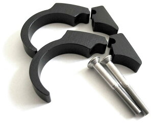 Motogadget ���g�K�W�F�b�g Msm Handle Bar Clip Kit 1' Black | 3004070 ���̑��n���h���I�v�V�����E��C���i �n���h��