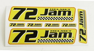 72JAM 72�W���� �X�e�b�J�[��Z�b�g �X�e�b�J�[�E�f�J�[�� �O��