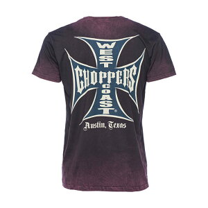 WEST COAST CHOPPERS EGXgR[Xg`bp[Y Be[W MALTESE CROSS TVcyVINTAGE T-SHIRTz TVc Ap