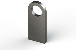 MCS GV[GX Laser cut steel mounting tab ėpXe[