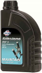 SILKOLENE シルコリン RSF (サスペンションオイル)【5.0WT】【20L】 サスペンションオイル・フォークオイル サスペンション 足回り