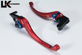 U-KANAYA ユーカナヤ ツーリングタイプ アルミビレットレバーセット CL500 CL250 HONDA ホンダ HONDA ホンダ レバーカラー：マットレッド / アジャスターカラー：マットブラック