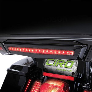 CIRO �`�� �}�[�J�[���C�g�u���[�L �Z���^�[ �u���b�N �yLIGHT BRAKE CENTER BLACK [2010-1278]�z Electra Glide Ultra Classic EFI - FLHTCU 2014 2017 Low-FLHTCUL 2015 2016 Limited FLHTK Road FLTRU Low-FLHTKL HARLEY-DAVIDSON �n�[���[�_