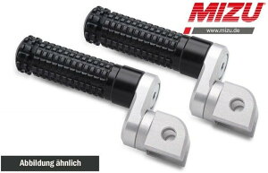 MiZU �~�Y Flex Race passenger�fs footpeg�Cincluding ABE�CSilver/Black TDM900 YAMAHA ���}�n �^���f���X�e�b�v�E�^���f���u���P�b�g �X�e�b�v �����