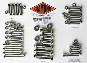 DIAMOND ENGINEERING �_�C�A�����h�G���W�j�A�����O �{���g�L�b�g99-05 FXD MTR OE �yBOLT KIT 99-05 [2401-0840]�z HARLEY-DAVIDSON �n�[���[�_�r�b�h�\�� ���̑��G���W���p�[�c�I�v�V�����E��C���i �G���W���p