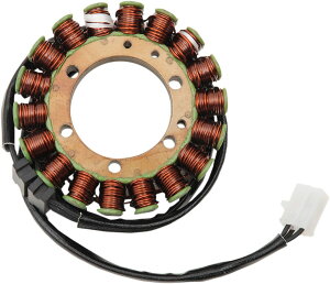 RICK�fS MOTORSPORT ELECTRIC ���b�N�Y���[�^�[�X�|�[�c�G���N�g���b�N �X�e�[�^�[ YAMAHA [2112-0252] XVS650 V-Star Custom 2001 - 2003 XVS650A Classic 1998 2000 XVS650AT Silverado ���}�n �I���^�l�[�^�[�E�W�F�l���[�^�[ 