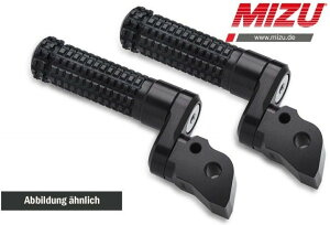 MiZU �~�Y Flex Race passenger�fs footpeg�Cincluding ABE�CBlack/Black GSX-R125 GSX-S125 SUZUKI �X�Y�L �^���f���X�e�b�v�E�^���f���u���P�b�g �X�e�b�v �����
