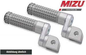 MiZU �~�Y Flex Race driver�fs footpeg�Cincluding ABE�CSilver/Silver HP4 R nineT Racer S1000RR S1000R CB125R CB500F CB650R BMW HONDA �z���_ �t�b�g�y�O �X�e�b�v �����
