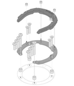 SW-MOTECH SWebN PRO^NO ER-5 ER-6f ER-6n GTR 1400 Ninja 650 R H2 SX ZX-6R 636 Versys 1000 Versys650 Vulcan S Z 750 900RS Cafe Z1000 Z800 Z800e Black Edition Z900RS SE ZRX 1200 ZX 10 14 6 7 ZX-12 ZX-6 ZZR 600 KAWASAKI JTL