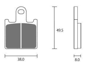 ZCOO �W�N�[ �u���[�L�p�b�h �Z���~�b�N�V���^�[�h 1400GTR Z1000 ���� Z750R ZX-6R ZX-6RR ZX-14R ZZR1400 ZX-14 KAWASAKI �J���T�L �u���[�L