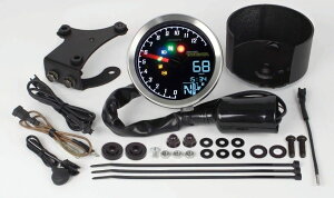 SP武川 SPタケガワ スーパーマルチDNメーター ダックス125 HONDA ホンダ 多機能タコ・スピードデジタルメーター メーター・インジケーター関係 電装系