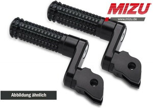 MiZU �~�Y Flex Race driver�fs footpeg�Cincluding ABE�CBlack/Black CB1100 CB650F CBF1000F CBF1000 CBF500 CBR600F CBR600RR NC750S VFR1200F VFR800F VTR1000SP 690 DUKE HONDA �z���_ KTM �t�b�g�y�O �X�e�b�v �����