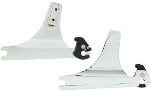 MCS エムシーエス DETACHABLE SISSY BAR SIDE PLATES Softail HARLEY-DAVIDSON ハーレーダビッドソン バッグ・ボックス取り付けステー 車体用バッグ・ケース