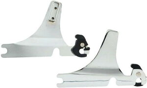 MCS エムシーエス DETACHABLE SISSY BAR SIDE PLATES FLSTC FLSTS HARLEY-DAVIDSON ハーレーダビッドソン バッグ・ボックス取り付けステー 車体用バッグ・ケース