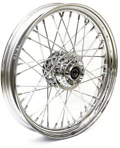 MCS GV[GX 250×19 front wheel 40 spokes chrome 1200X 1200C HARLEY-DAVIDSON n[[_rbh\ zC[ zC[֘A 
