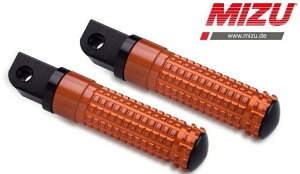MiZU �~�Y Race passenger�fs footpeg�Cincluding ABE�CBlack/Orange DAYTONA600 DAYTONA650 DAYTONA955i SPEED FOUR SPRINT RS ST TRIUMPH �g���C�A���t �^���f���X�e�b�v�E�^���f���u���P�b�g �X�e�b�v �����