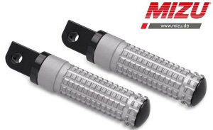 MiZU �~�Y Race passenger�fs footpeg�Cincluding ABE�CBlack/Silver K1200GT R1100GS R1150GS R1150RT R1200GS Adventure R1200RT BMW �^���f���X�e�b�v�E�^���f���u���P�b�g �X�e�b�v �����